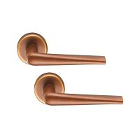 Ручки на розеті COLOMBO Robotre CD91 (CD69BZGG-CD63GB) бронза